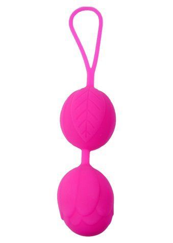 Вагінальні кульки BOSS SERIES Silicone Kegel Balls, рожеві 67-00070 фото