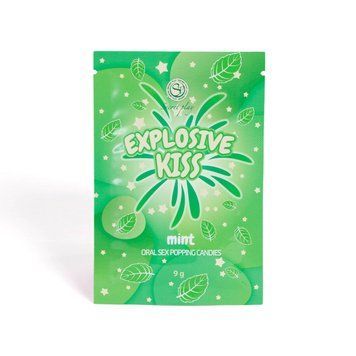 Вибухонебезпечні кристали цукру MINT POPPING CANDIES 37-3703 фото