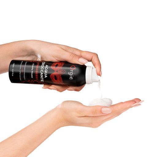 Массажная пенка ORGIE COSMETICS Acqua Croccante, с эффектом шипучести, с ароматом клубники, 150 мл 69-21371 фото