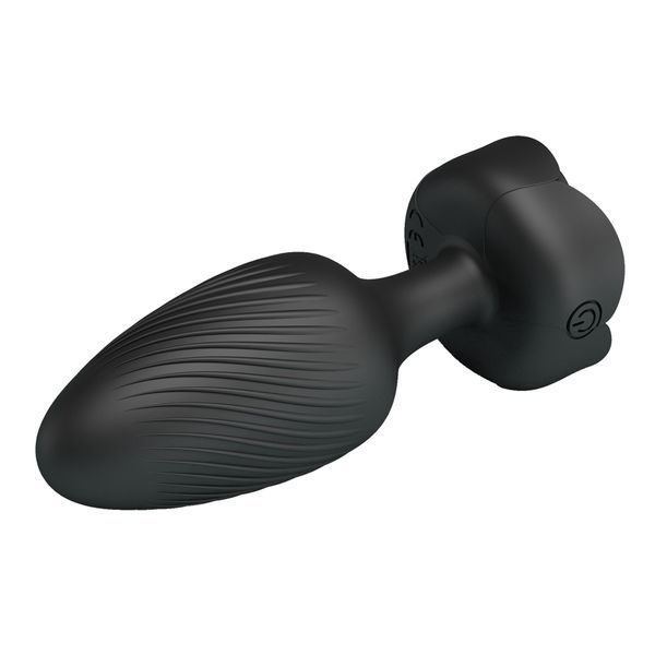 Анальна пробка з вібрацією PRETTY LOVE Osborn, 10 Wibracji, Silikon BI-040183 фото