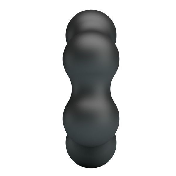 Ерекційне кільце PRETTY LOVE Crazy Bull Super Soft Silicone Clauzell, чорне BI-210352 фото