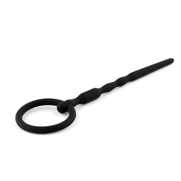 Стимулятор уретри Penis Plug No. 04, чорний 64-00223F фото