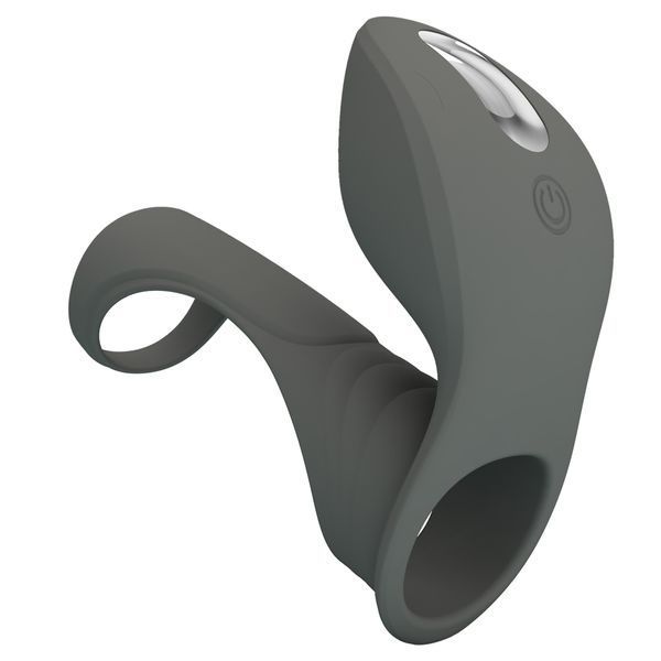 Ерекційне кільце з вібрацією PRETTY LOVE Master ring, 7 vibration functions, Memory function BI-210199-1 фото