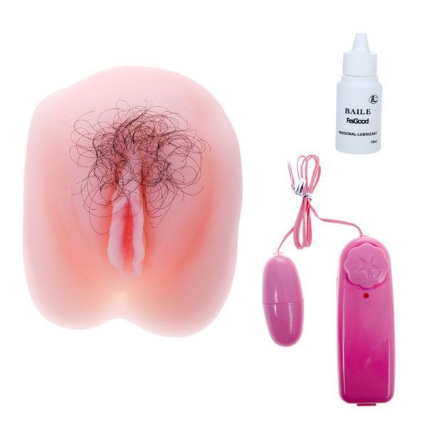 Мастурбатор BAILE ANTHEA Magic Flesch Pussy Vibrating BM-009025 фото
