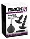 Набір анальних іграшок BLACK VELVETS ANAL KIT 42-05834640000 фото 2