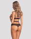 Боді Obsessive Euridia crotchless teddy XS/S SX3574 фото 2