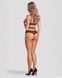 Боді Obsessive Euridia crotchless teddy XS/S SX3574 фото 3