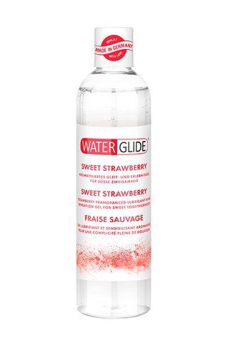 Лубрикант на водній основі TONGA Waterglide Sweet Strawberry, з ароматом полуниці, 300 мл 35-30082 фото