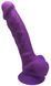 Фалоімітатор з мошонкою SILEXD Premium Silicone Model 1, фіолетовий, 7" / 17,5 см 4-220239 фото 2