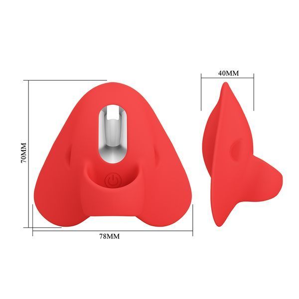 Вібростимулятор PRETTY LOVE CARNATION, 7 vibration functions Memory function BI-300072 фото