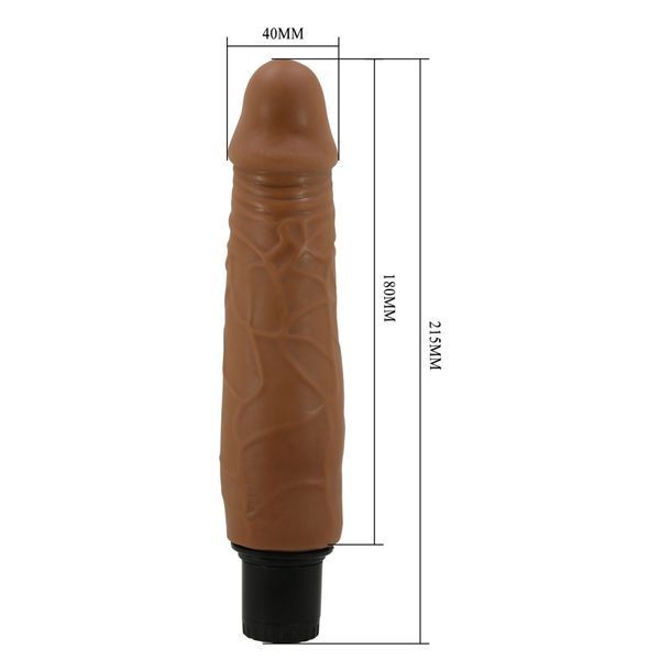 Вібратор BAILE The Realistic Cock Вібратор BW-027003LP фото