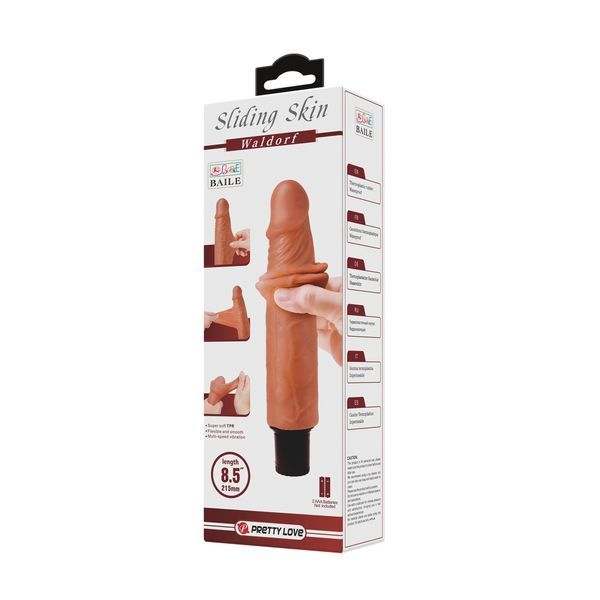 Вібратор BAILE The Realistic Cock Вібратор BW-027003LP фото