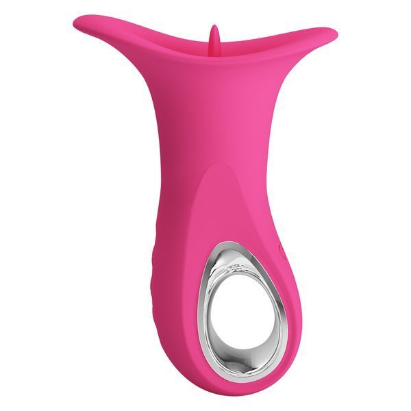 Вібростимулятор PRETTY LOVE Clyde, 12 vibration functions 12 licking settings BI-300080 фото