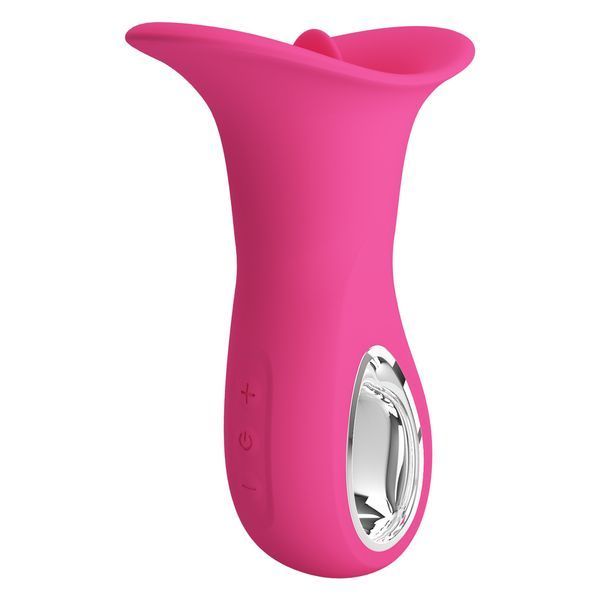 Вібростимулятор PRETTY LOVE Clyde, 12 vibration functions 12 licking settings BI-300080 фото