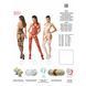 Бодістокінг Passion BS053 white, комбінезон, імітація панчох і пояса PBS053W фото 5