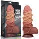 Фалоімітатор LOVETOYS Nature Cock, з присоскою, коричневий, 9.5" / 24 см 66-LV411072 фото 1