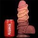 Фалоімітатор LOVETOYS Nature Cock, з присоскою, коричневий, 9.5" / 24 см 66-LV411072 фото 4