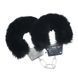 Наручники Classic Fluffy Handcuffs - Black 36-OU1047BLK фото 3