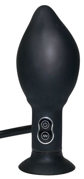 Анальний розширювач ORION You2Toys True Black, вібруючий, надувний, чорний 42-05746000000 фото