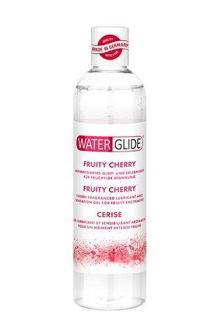 Лубрикант на водній основі TONGA Waterglide Fruity Cherry, зі смаком вишні, 300 мл 35-30081 фото