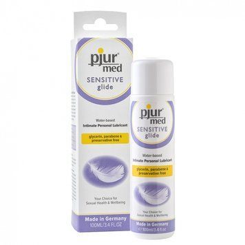 Лубрикант на водній основі PJUR MED Sensitive glide, 100 мл 40-12660-01 фото