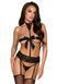 Комплект Kissable Bondage Kiss Set Black S/M SX1962 фото 1