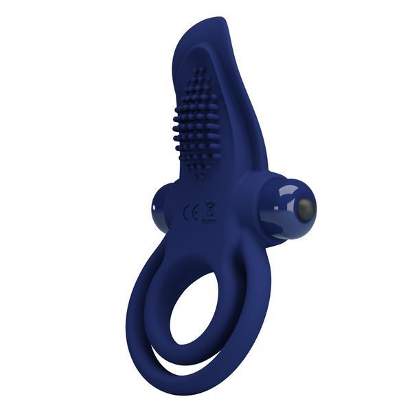 Ерекційне кільце вібрацією PRETTY LOVE Powerful ring, 10 vibration functions BI-210203-3 фото