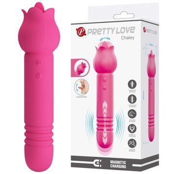 Вібростимулятор Pretty Love Chaley Dual-End Vibrator BW-055024 фото