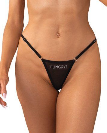 Трусики Obsessive Violami Hungry thong L/XL SX3629 фото