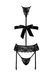 Комплект Kissable Bondage Kiss Set Black L/XL SX1961 фото 9