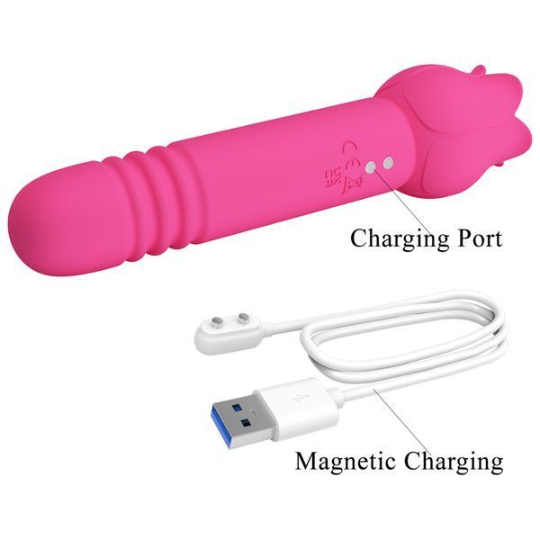 Вібростимулятор Pretty Love Chaley Dual-End Vibrator BW-055024 фото