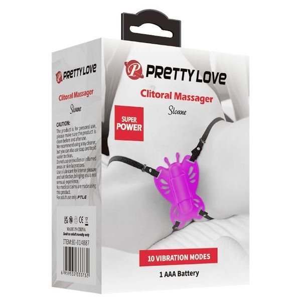 Кліторальний масажер PRETTY LOVE - Clitoral Massager SLOANE BI-014887 фото