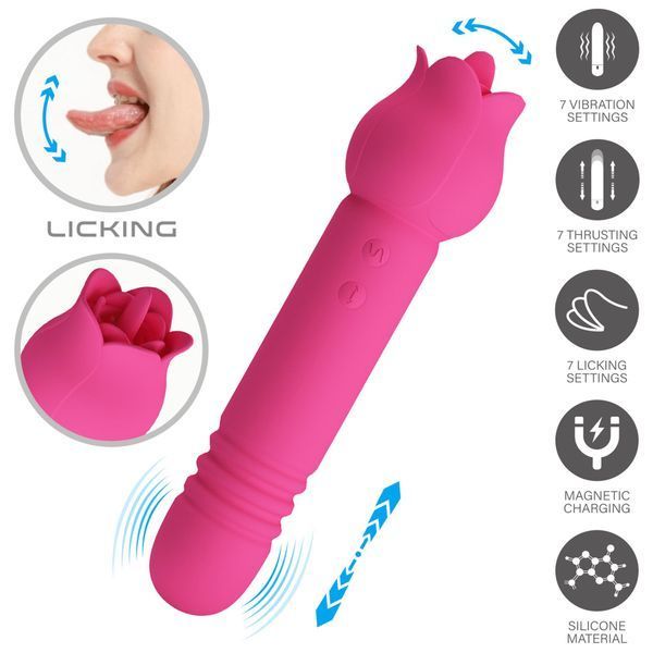 Вібростимулятор Pretty Love Chaley Dual-End Vibrator BW-055024 фото