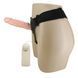 Страпон с вибрацией BAILE Jessica Strap On, реалистичный, телесный, 18,5 см BW-010025 фото 3