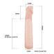Насадка на пенис Silicone Sleeve, силиконовая BI-026206 фото 6
