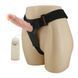 Страпон с вибрацией BAILE Jessica Strap On, реалистичный, телесный, 18,5 см BW-010025 фото 4