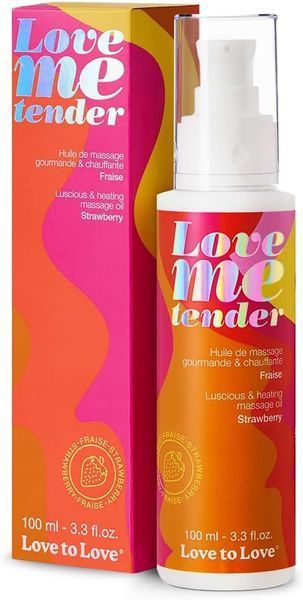 Масажна олія DORSEL Love To Love Me Tender, з ароматом полуниці, 100 мл 80-6040263 фото