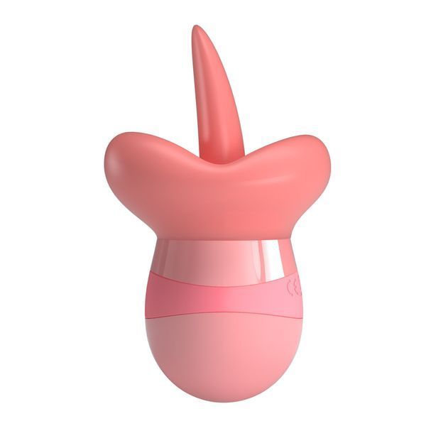 Вібростимулятор PRETTY LOVE - Kylee, 10 licking settings, TPR BI-300089 фото