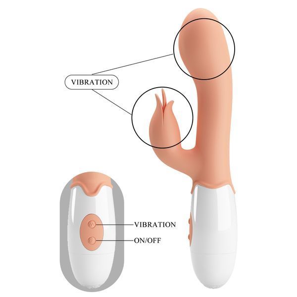 Вібратор PRETTY LOVE Bloody Mary, 30 vibration functions BI-014961R фото
