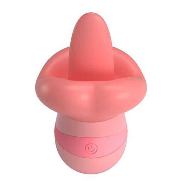 Вібростимулятор PRETTY LOVE - Kylee, 10 licking settings, TPR BI-300089 фото