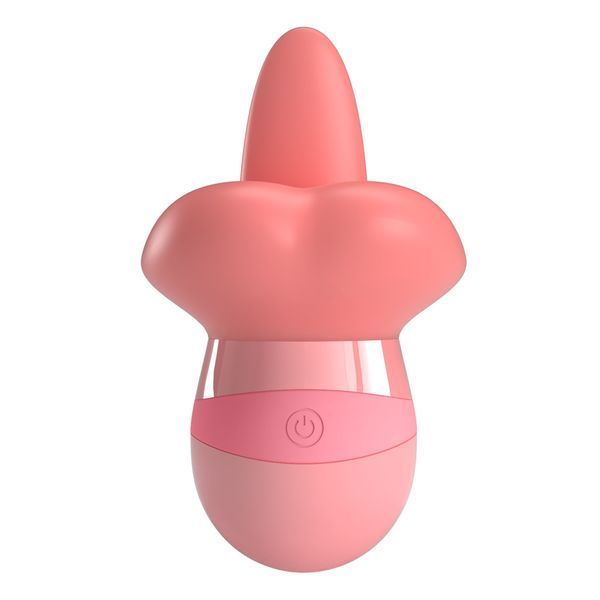 Вібростимулятор PRETTY LOVE - Kylee, 10 licking settings, TPR BI-300089 фото