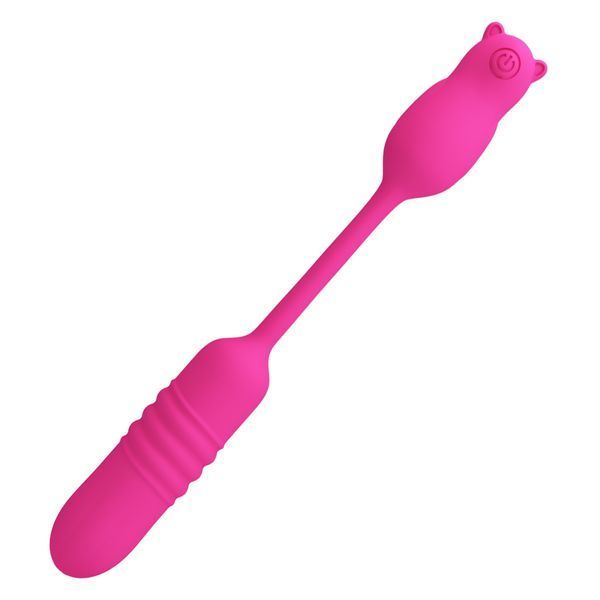 Вібростимулятор PRETTY LOVE INobikuma, 3 vibration functions 3 thrusting settings BI-300011 фото