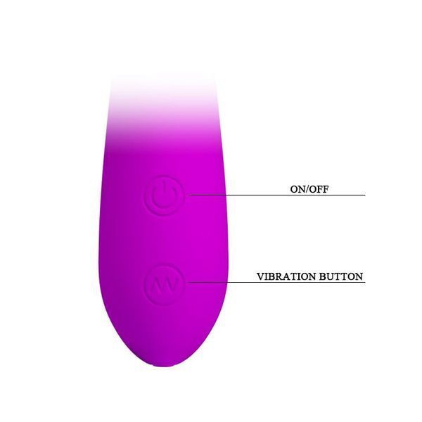 Вібратор PRETTY LOVE NIGEL, USB, 30 function BI-014422 фото Вібратор PRETTY LOVE NIGEL, USB, 30 function BI-014422 фото