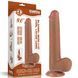 Реалістичний фалоімітатор 9 Sliding Skin Dual Layer Dong Brown 66-LV317310 фото 1