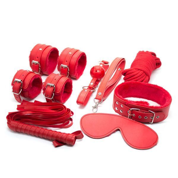 Набір БДСМ іграшок Fetish B-Series BDSM Kit 5.0, червоний 61-00057 фото