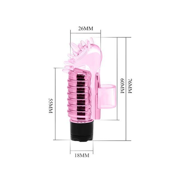 Стимулятор BAILE- FINGER VIBRATOR, MULTI-SPEED BI-010148 фото