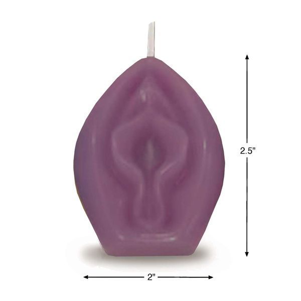 Свічка Eden&rsquo;s Candle - Vanilla Scented Vagina - Eggplant 36-CP.1154 фото