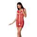 Відверта сукня-сітка Passion BS073 red SO4145 фото 1