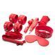 Набір БДСМ іграшок Fetish B-Series BDSM Kit 5.0, червоний 61-00057 фото 6