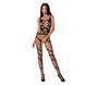 Бодістокінг Passion BS058 black, комбінезон, дуже повітряний PBS058B фото 3
